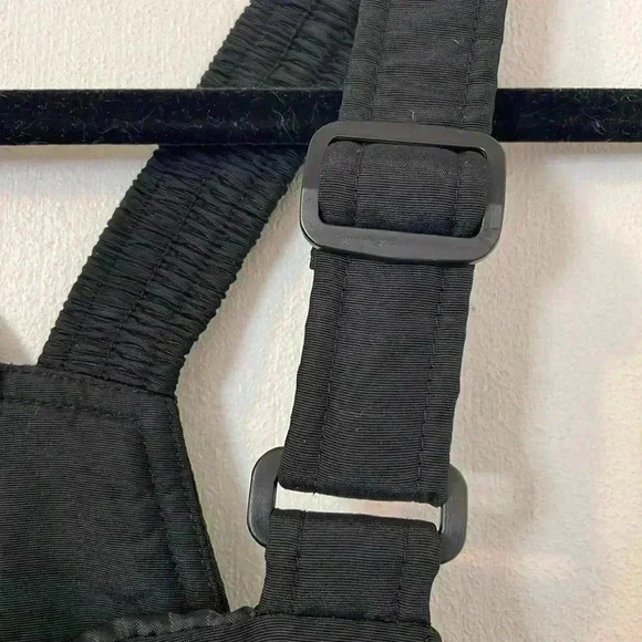 SLALOM Kids Size Large Insulated Black Winter Ski Snow Bib Pants Overalls - Picture 7 of 7